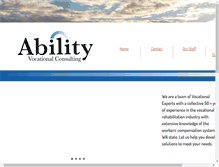 Tablet Screenshot of abilityvoc.com